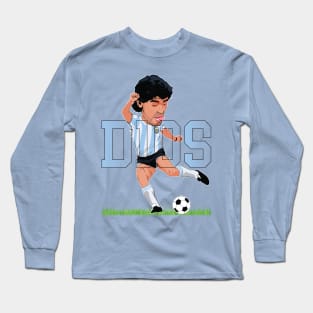 D10S Diego Maradona Long Sleeve T-Shirt